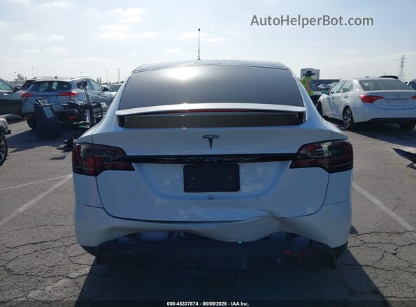 7SAXCDE51NF358902 2022 TESLA MODEL X Белый 