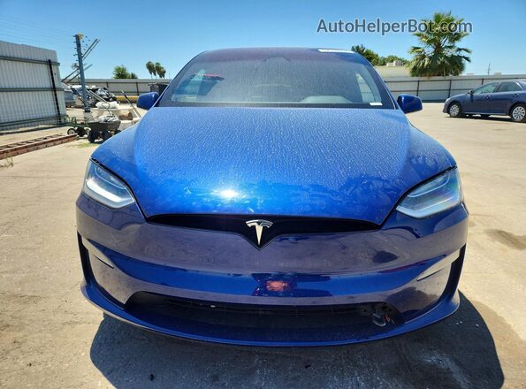 7SAXCDE51PF383043 2023 TESLA MODEL Blue 