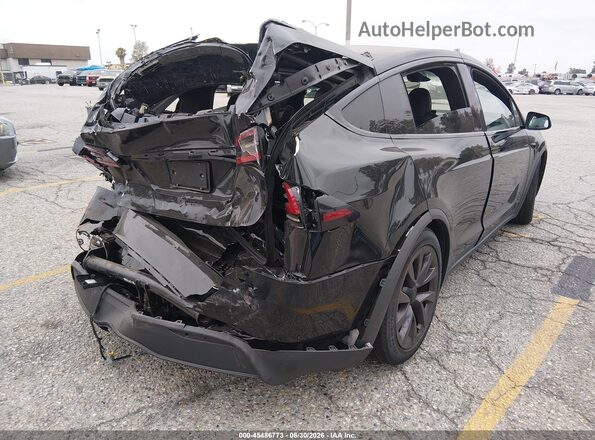 7SAXCDE52PF427132 2023 TESLA MODEL X Black უკანა მარჯვენა