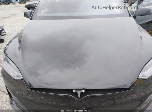 7SAXCDE52PF427132 2023 TESLA MODEL X Black უკანა ხედი