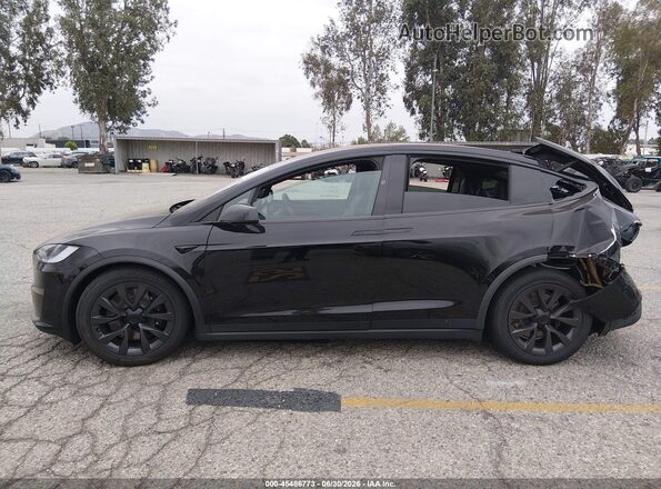 7SAXCDE52PF427132 2023 TESLA MODEL X Black სალონის 360-გრადუსიანი ხედი