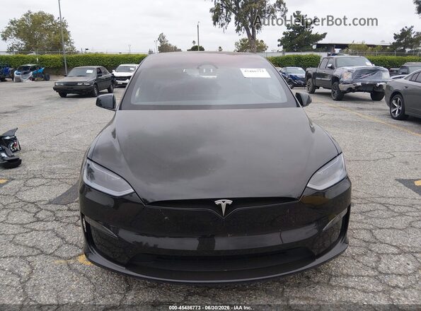 7SAXCDE52PF427132 2023 TESLA MODEL X Black ხელსაწყოთა პანელის ხედი