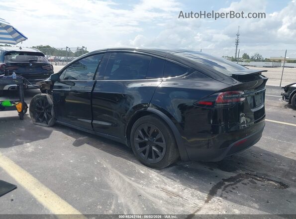 7SAXCDE56RF460007 2024 TESLA MODEL X Black Rear left