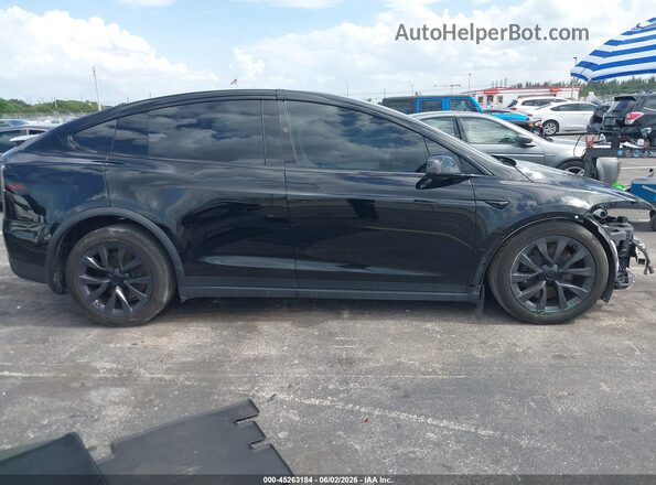 7SAXCDE56RF460007 2024 TESLA MODEL X Black Rear interior view