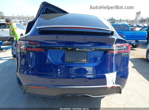 7SAXCDE59PF386840 2023 TESLA MODEL X Dark Blue 