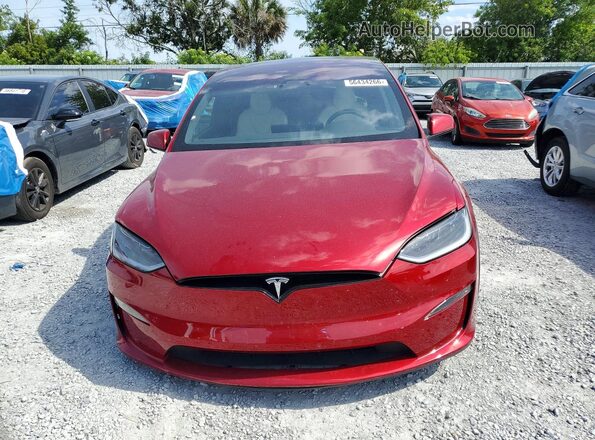 7SAXCDE59RF446540 2024 TESLA MODEL Red Widok z przodu