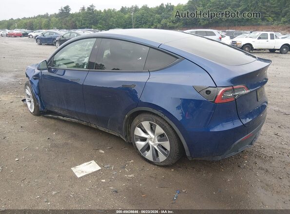 7SAYGAEE0RF989069 2024 TESLA MODEL Y Blue Հետևի ձախ