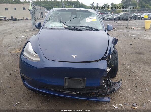 7SAYGAEE0RF989069 2024 TESLA MODEL Y Blue Առջևի վահանակի տեսք