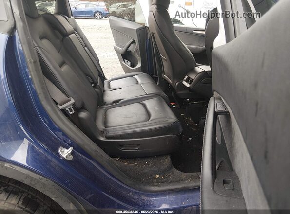 7SAYGAEE0RF989069 2024 TESLA MODEL Y Blue VIN կոդի պիտակի տեսք