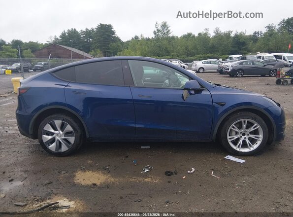 7SAYGAEE0RF989069 2024 TESLA MODEL Y Blue Սարքավորումների վահանակի տեսք