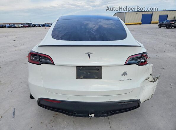 7SAYGAEE1NF543507 2022 TESLA MODEL White უკანა ხედი