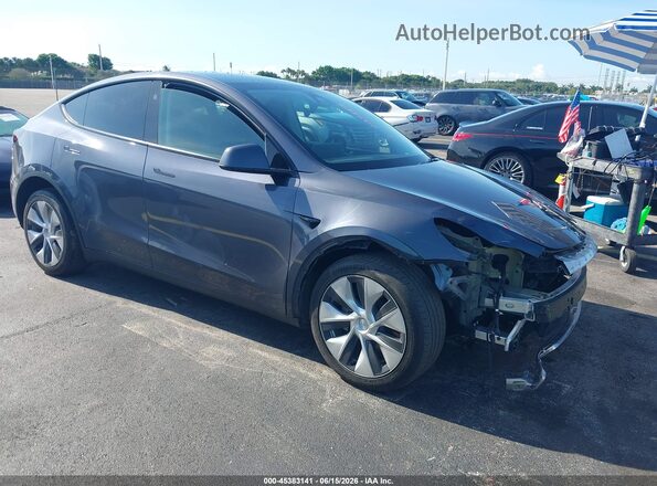 7SAYGAEE1PF791968 2023 TESLA MODEL Y Gray Front view