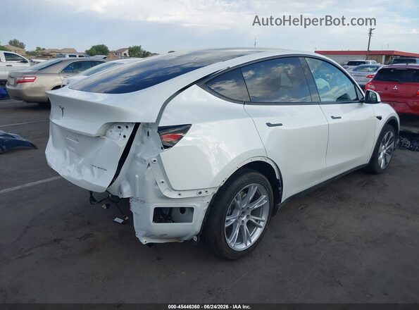 7SAYGAEE1RF030828 2024 TESLA MODEL Y White Задня права чверть