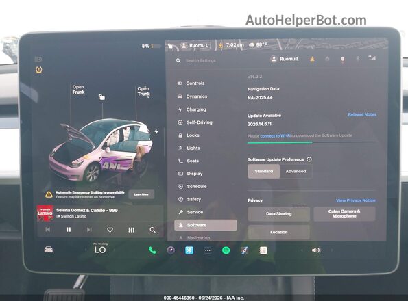 7SAYGAEE1RF030828 2024 TESLA MODEL Y White 