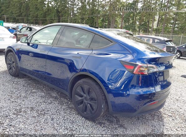 7SAYGAEE1SF277952 2025 TESLA MODEL Y Blue Tył lewy