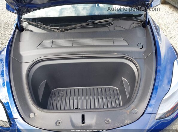 7SAYGAEE1SF277952 2025 TESLA MODEL Y Blue Widok z tyłu