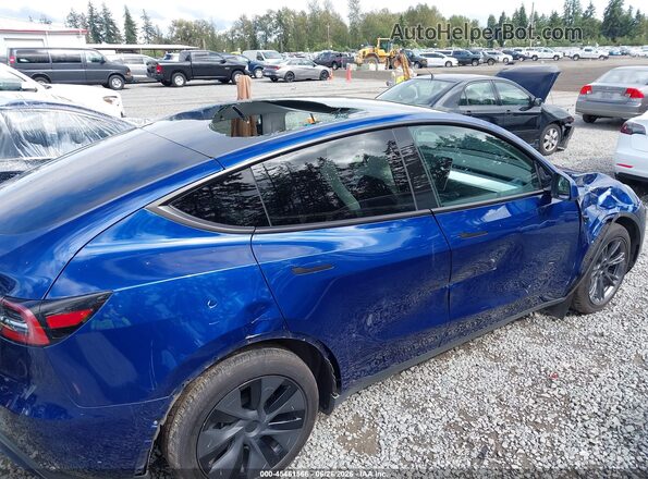 7SAYGAEE1SF277952 2025 TESLA MODEL Y Blue Widok z przodu