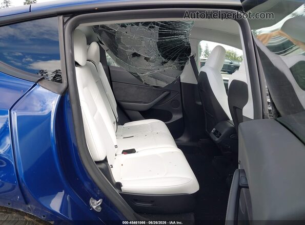 7SAYGAEE1SF277952 2025 TESLA MODEL Y Blue 