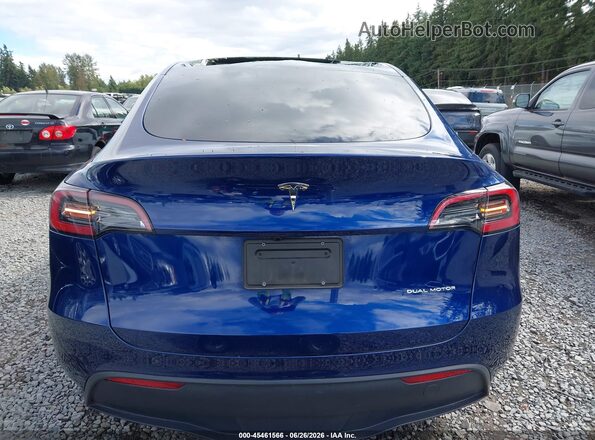 7SAYGAEE1SF277952 2025 TESLA MODEL Y Blue 