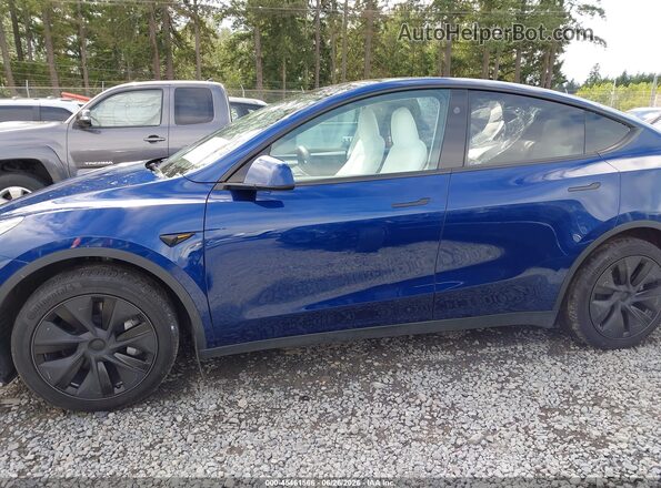 7SAYGAEE1SF277952 2025 TESLA MODEL Y Blue 