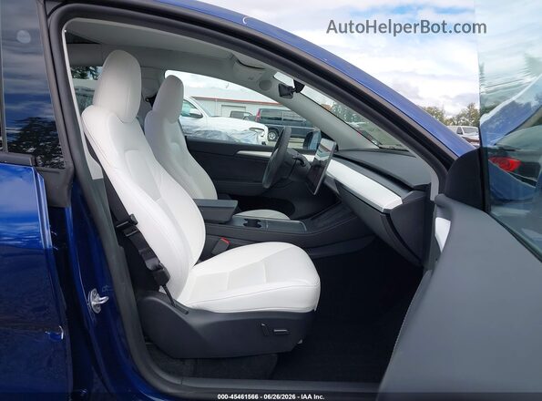 7SAYGAEE1SF277952 2025 TESLA MODEL Y Blue 