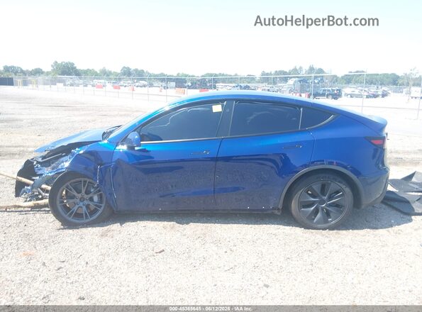 7SAYGAEE1SF290314 2025 TESLA MODEL Y Синий Вид задней части салона