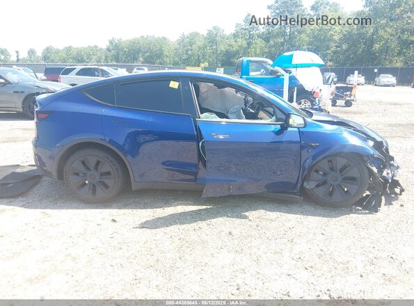 7SAYGAEE1SF290314 2025 TESLA MODEL Y Синий Вид щитка приборов