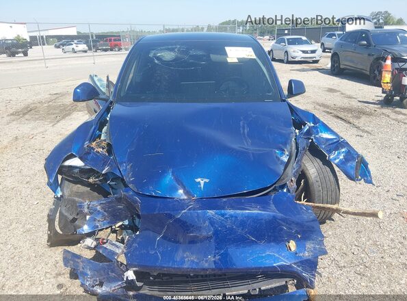 7SAYGAEE1SF290314 2025 TESLA MODEL Y Синий Вид панели приборов