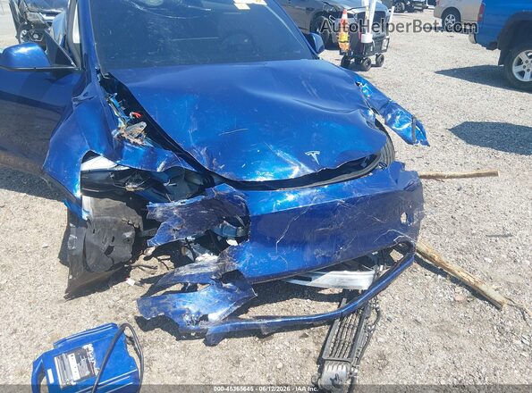 7SAYGAEE1SF290314 2025 TESLA MODEL Y Синий Вид спереди