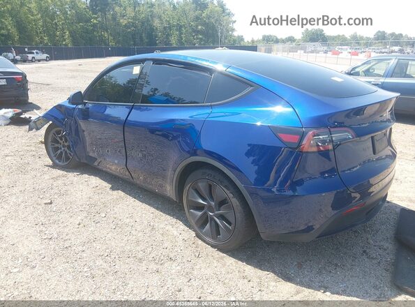 7SAYGAEE1SF290314 2025 TESLA MODEL Y Синий Задняя левая четверть