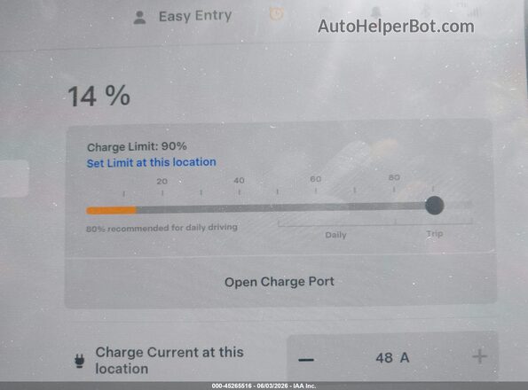7SAYGAEE2NF316505 2022 TESLA MODEL Y White 