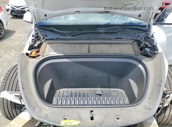 7SAYGAEE2PF792918 2023 TESLA MODEL White Rear interior view