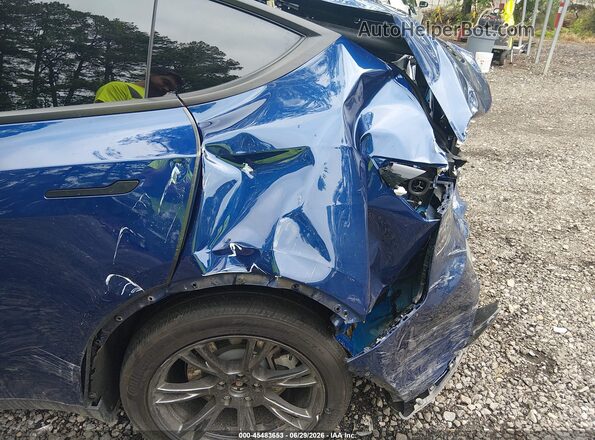 7SAYGAEE2RF183282 2024 TESLA MODEL Y Синий Вид спереди