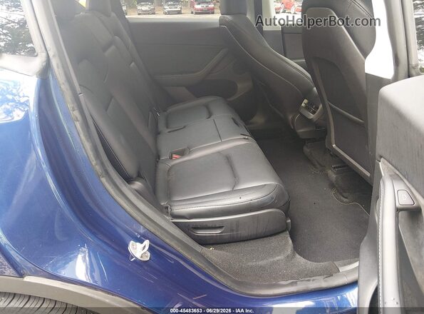 7SAYGAEE2RF183282 2024 TESLA MODEL Y Синий Вид наклейки с VIN-кодом