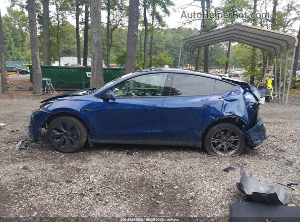 7SAYGAEE2RF183282 2024 TESLA MODEL Y Синий Панорамный вид салона 360°
