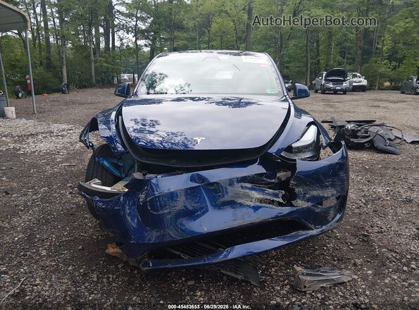 7SAYGAEE2RF183282 2024 TESLA MODEL Y Синий Вид щитка приборов