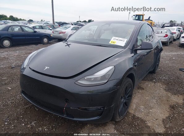 7SAYGAEE2SF288796 2025 TESLA MODEL Y Black წინა ხედი