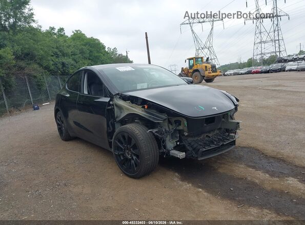 7SAYGAEE3NF314147 2022 TESLA MODEL Y Black Вид спереду