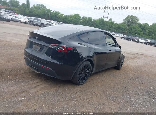 7SAYGAEE3NF314147 2022 TESLA MODEL Y Black Задня права чверть