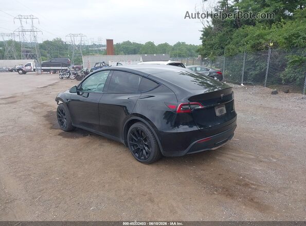 7SAYGAEE3NF314147 2022 TESLA MODEL Y Black Задня ліва чверть