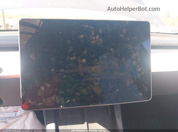 7SAYGAEE4NF314416 2022 TESLA MODEL Y Blue Vista de los asientos traseros