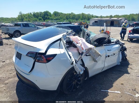 7SAYGAEE4PF757796 2023 TESLA MODEL Y Белый Задняя правая четверть