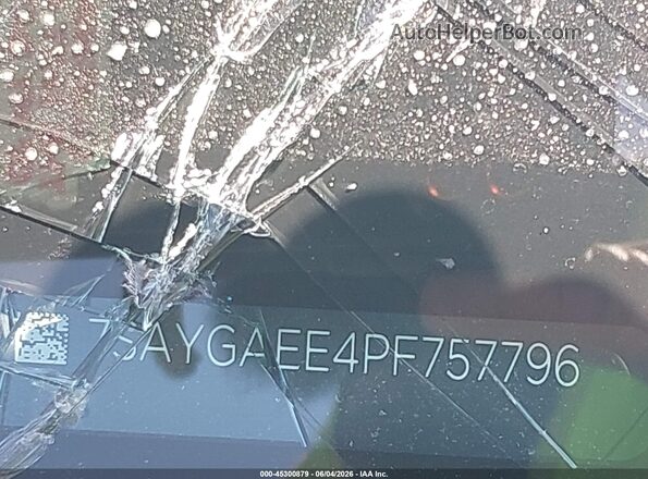 7SAYGAEE4PF757796 2023 TESLA MODEL Y Белый Вид подкапотного пространства
