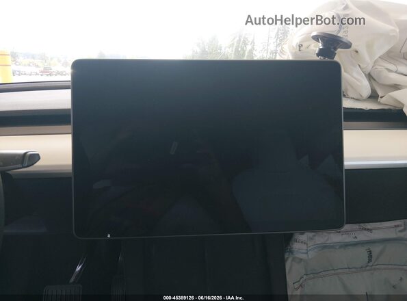 7SAYGAEE4PF827006 2023 TESLA MODEL Y White Панорамний вид салону 360°