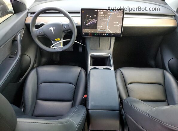 7SAYGAEE6NF309816 2022 TESLA MODEL Charcoal 