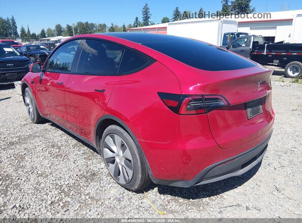 7SAYGAEE6PF941752 2023 TESLA MODEL Y Красный Задняя левая четверть