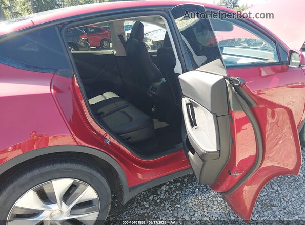 7SAYGAEE6PF941752 2023 TESLA MODEL Y Красный Вид наклейки с VIN-кодом