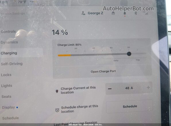 7SAYGAEE6RF157042 2024 TESLA MODEL Y Белый 