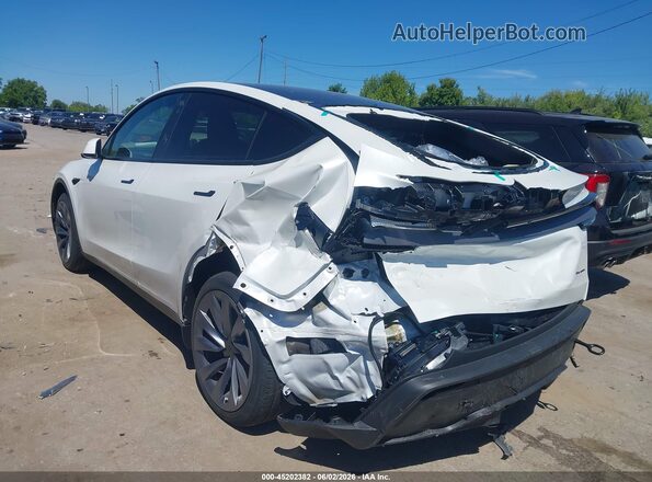 7SAYGAEE6TF604122 2026 TESLA MODEL Y Белый Задняя левая четверть