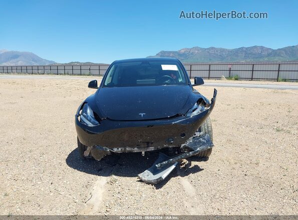 7SAYGAEE7NF505148 2022 TESLA MODEL Y Black წინა პანელის ხედი